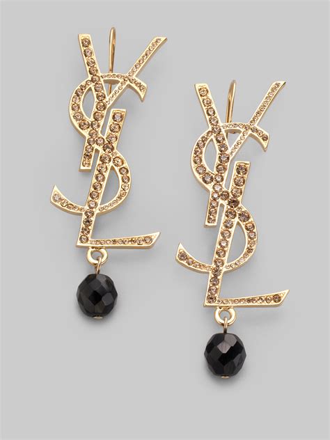 ysl saint laurent earrings